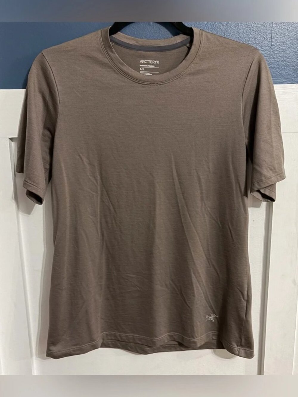 Arc'teryx Women's Rowan Wool Short Sleeve Top Gray/Brown